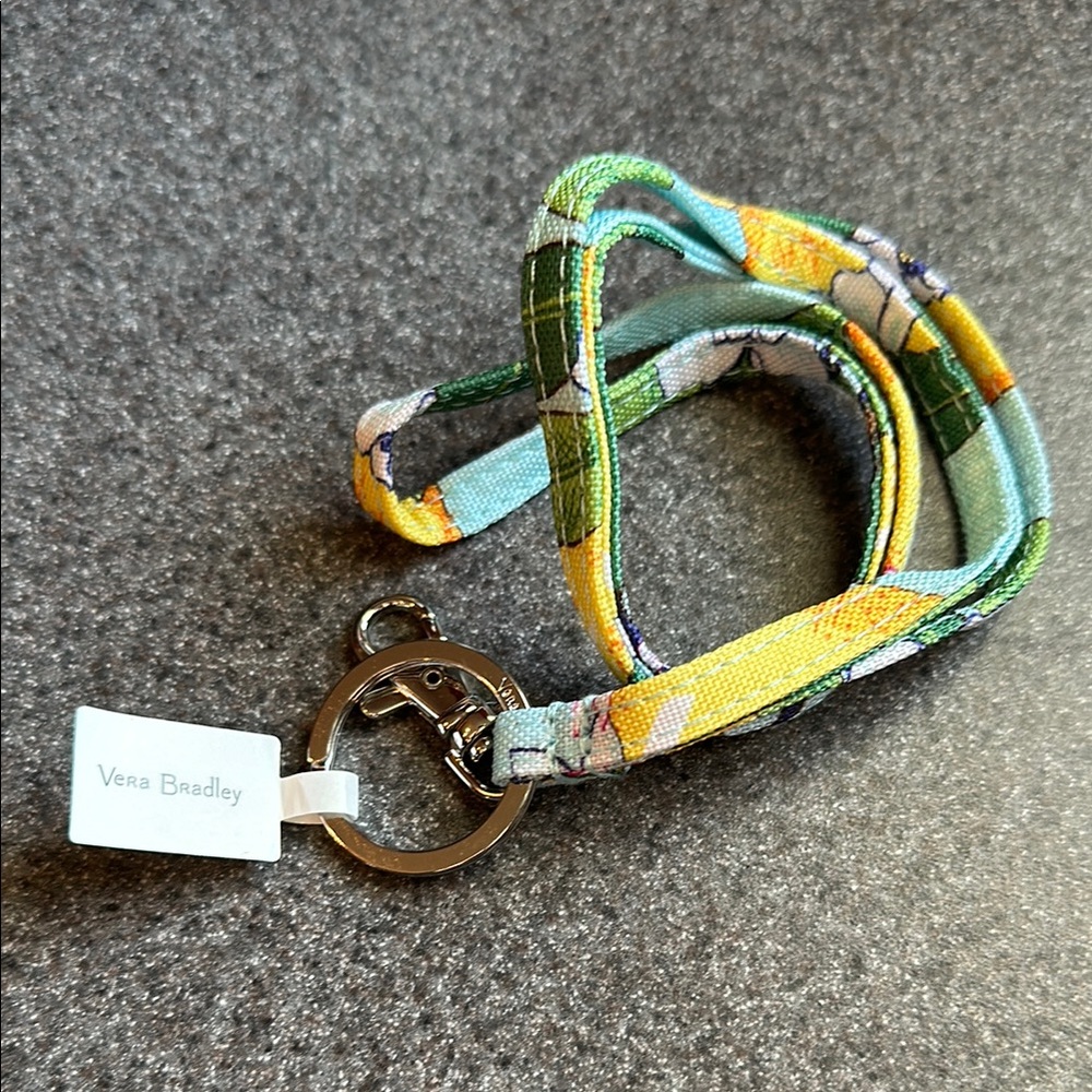 Vera Bradley Lemon Grove Lanyard